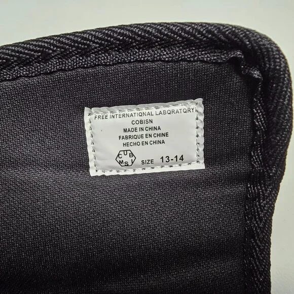 DRACO Slides Mens Shoes Size 12, 12.5, 13, 13.5 Black Sandals Bandana + Bag NEW - Picture 15 of 16